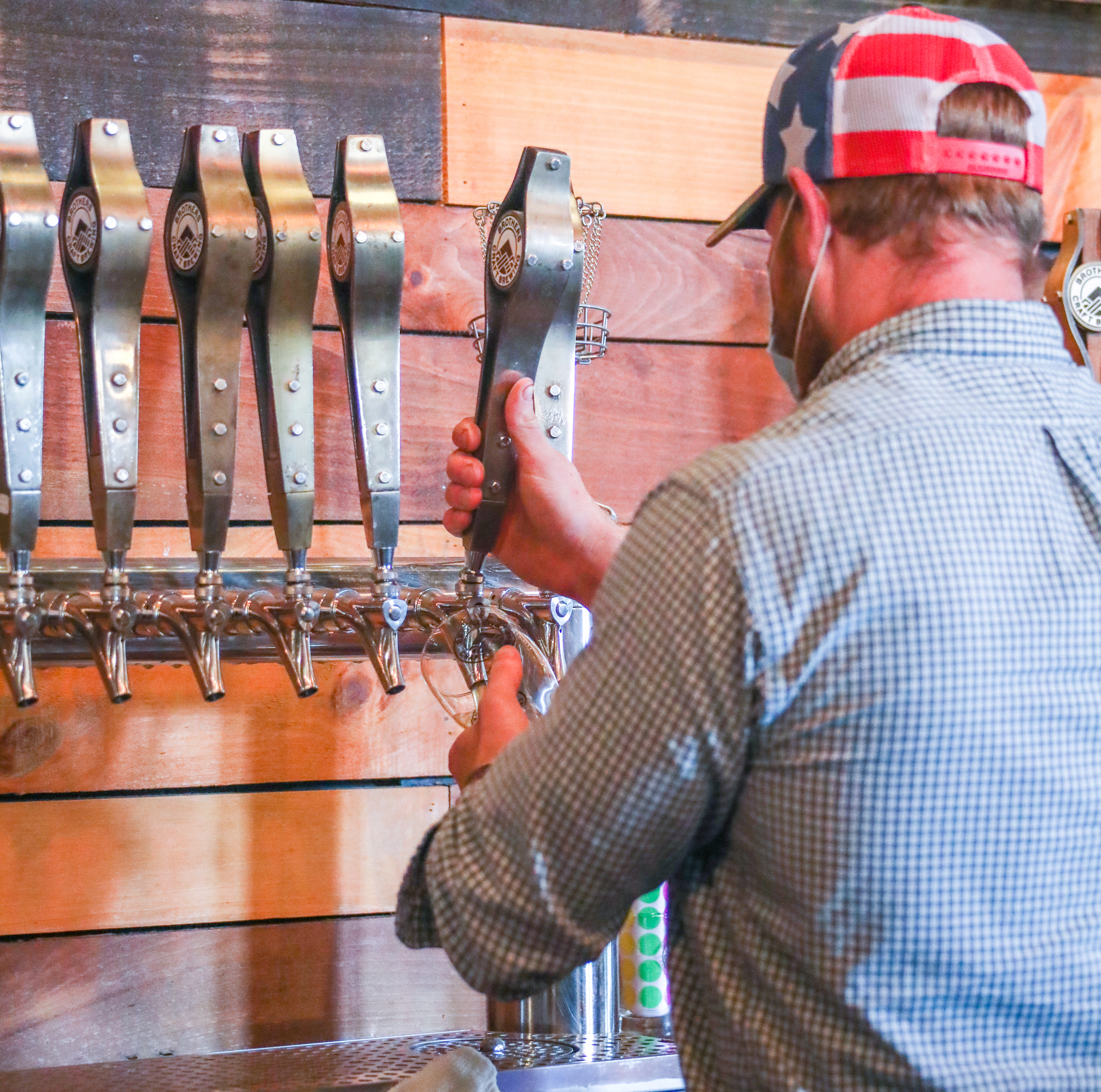 Bartender Pulling Beer