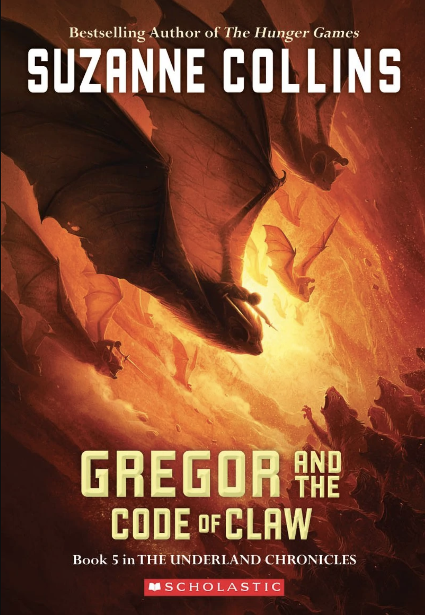 Gregor and the Code of Claw Book Cover